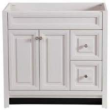 Home Decorators Collection Naples 30 In W X 21 75 In D Bath Vanity Cabinet In White Nawa30 In 2020 Home Depot Bathroom Vanity Vanity Cabinet Bathroom Vanity Cabinets