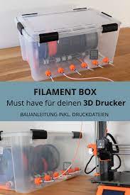 Filament Box Fur 3d Drucker Bauen Diystamp Filament Box Bauen Mit Dieser Einfachen Bauanleitung Inklusive Kos 3d Printing Diy 3d Printer Enclosure 3d Printer