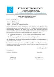 Contoh Surat Arahan Potong Gaji Home Design Studio