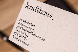 Single or double sided printing option. Brown Kraft Business Cards Luxury Printing