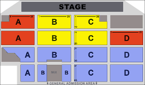 Concrete Street Amphitheatre Seating Chart Ticket Solutions