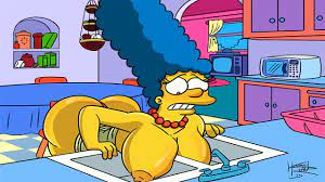The simpsons marge nude
