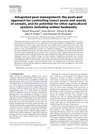 Push and pull strategies both work within the supply chain. Pdf Integrated Pest Management The Push Pull Approach For Controlling Insect Pests And Weeds Of Cereals And Its Potential For Other Agricultural Systems Including Animal Husbandry