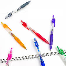 Mechanical pencil utilizes nano dia 0.5mm hb high quality blended lead for a sharp, erasable writing experience. M G R3 R5 Retractable Gel Pen 0 5 0 7mm Bullet Nib Per Pcs