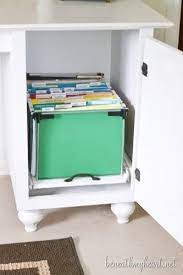 Stand the rectangle on one of the largest pieces of plywood. Diy File Cabinet For My Office Beneath My Heart Diy File Cabinet Desk Organization Diy Diy Office