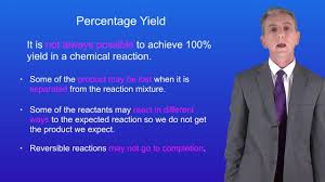 Gcse Science Revision Chemistry Calculating Percentage Yield 1 Triple Youtube