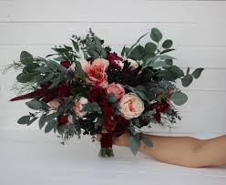 Australia's largest online artificial wedding flower store. Blush Pink Burgundy Coral Flowers Bridal Bouquet Faux Bouquet Etsy Fall Wedding Bouquets Burgundy Bridal Bouquet Fall Fall Wedding Bouquets