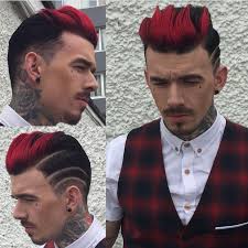 This beauty has opted to have fire red highlights done on each side of her strands for a cool. 20 Men Fade Haircut Ideas Designs Design Trends Premium Psd Vector Downloads