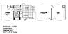 2 Bedroom 14x40 Cabin Floor Plans