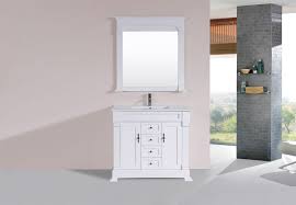Shop furniture with confidence & price match guarantee. 40 Balboa White Single Traditional Bathroom Vanity With Integrated Sink Walmart Com Walmart Com