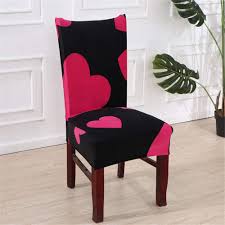 Maybe you would like to learn more about one of these? 1 Pezzi Cuore Coprisedie Con Schienale Elasticzzato Morbuy Moderno Stampa Coprisedile Sala Da Pranzo Hotel Cerimonia Banchetto Lavabile Estraibile Party Decor Fodere Coprisedia Per Sala Da Pranzo Casa E Cucina Aaaid Org