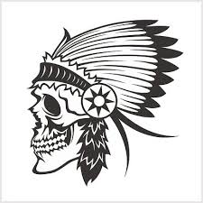 As part of the larger native american mascot controversy, the logo drew criticism from native americans, social scientists, and religious and educational groups, but was popular among fans of the team. Native American Indian Chief Headdress Mascot In Tribal Style Clipart Image