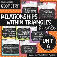 Congruent triangle proofs peel and stick activity | see. Unit 5 Relationships In Triangles Worksheets Teaching Resources Tpt