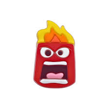 Aplique Emborrachado Personagem Divertidamente Raiva - Brilhos e Artes -  Fitas e Apliques