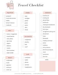 Elegante E Moderno Lista De Verificacao De Viagens Travel Packing Checklist Travel Checklist Packing Tips For Travel