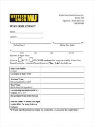 Western union money order how to fill out. Blank Money Order Western Union