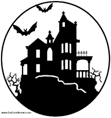 Shop thousands of halloween stencils you'll love at wayfair. Haunted House Pattern Free Scary Halloween Pumpkin Carving Patterns Dot Com Women Scary Halloween Pumpkins Halloween Silhouettes Halloween Luminaries