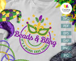 We also supply all your millinery needs! Beads Bling Mardi Gras Svg Creative Vector Studio