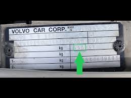 How To Find Your Volvo Paint Code