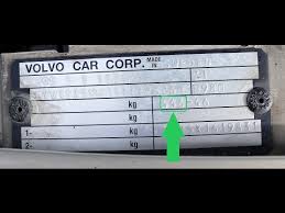 How To Find Your Volvo Paint Code