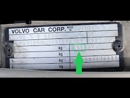 how to find your volvo paint code