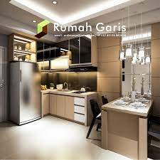 Kitchen Kontraktor Interior Apartemen Di Jakarta Inspirasi Dapur Apartemen Rumah