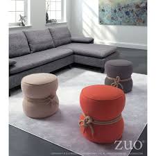 Zuo 130 Pouf Ottoman Beige Ottoman Ottoman