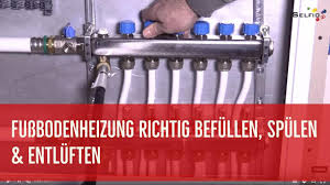 6 tipps zur richtigen einstellung der heizkurve grundsätzlich sollte bei der einstellung der heizkurve der wärmepumpe versucht werden, diese so flach und niedrig wie möglich einzustellen. Fussbodenheizung Richtig Befullen Spulen Und Entluften Youtube