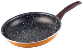 Bergner 28cm Non Stick Frying Pan Induction Enameled Steel Marble Non Stick Bergner Enameled Steel Frying Pan Steel