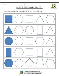 Kids will enjoy learning shapes with these preschool worksheets at kidslearningstation.com. Free Shape Worksheets Kindergarten