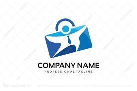 Business Man Logo Man Logo Business Man Industry Logo
