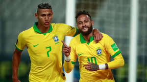 Brazil vs colombia the match will be played on 23 june 2021 starting at around midnight uk time and we will have live streaming links closer to the kickoff. Neymar Breaks Ronaldo S Record With Hat Trick For Brazil Vs Peru In 2022 Fifa World Cup Qualifiers