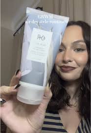 GRWM Avec R+Co : Crème Air-Dry Pour Cheveux Naturels