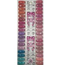 dnd dc color swatch 4 109 144 in 2019 fake gel nails