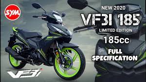 Sym 2020 vf 185 is an underbone motorcycle. 2020 Sym Vf3i 185 Le The Largest Engine In Underbone Motorcycle The Only 185cc Underbone Youtube