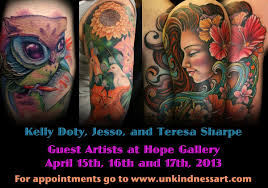 Phil young was the artist that i choose based on the art work i had. Tattoo Artist