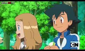 Amourshipping Two Cuties In Love Without Their Hats 3 Pokemon Characters Pokemon Ash And Serena Pokemon
