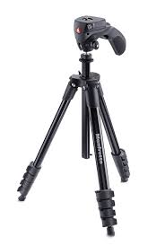 Compact Action Aluminium Tripod With Hybrid Head Black Mkcompactacn Bk Manfrotto Us