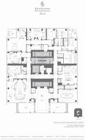 9 000 Square Foot Apartment Residence Main Floor Plan Four Seasons Toronto Penthouse Hotel Floor Plan Apartment Floor Plans Hotel Floor