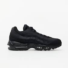 They sport a predominantly black upper consisting of mesh, suede, and patent leather. Men S Shoes Nike Air Max 95 Black Black Anthracite Footshop