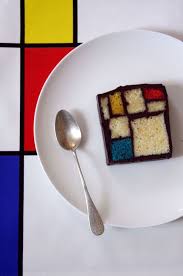 Mondrian Cake Beau A La Louche Aliment Gateaux D Art Mondrian Et Art Comestible
