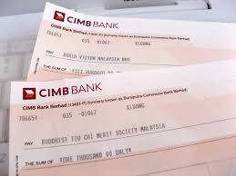 A check number does not reference your bank or your account—it's just a unique identifier for every check you write, helping you track your spending it's best to use a recently printed personal check to find your account information. All Sizes Charity Donations Cimb Bank Draft Flickr Photo Sharing