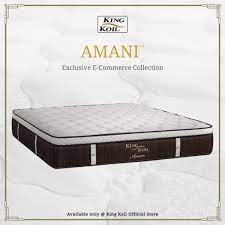 Jika di sertakan foto lebih baik; King Koil Kasur Springbed Amani Tanpa Divan Mattress Only Shopee Indonesia