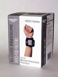 Equate 4500 Series Wrist Blood Pressure Monitor 681131247894 Ebay