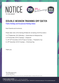 Vi academy uses textbooks and resources from the world's most trusted english course materials. Double Session Training Off Dates Dsa Swim Team D Swim Academy Dsa