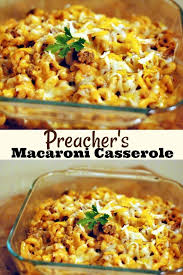 Preacher S Macaroni Casserole Recipe In 2020 Macaroni Casserole Chicken Casserole Dinners Casserole