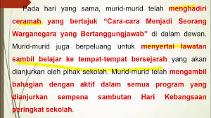 Negara yang semakin pesat membangun seperti tenggelam sama basah, timbul sama hanyut seiringan dengan negara maju lain. Ulasan Cara Cara Memupuk Semangat Patriotik Penjelasan Dalam Mandarin Youtube