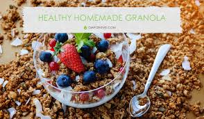 It has all the right ingredients to keep you satisfied and filled at the same time: Healthy Homemade Granola Diabetes Friendly Granola Diapointme