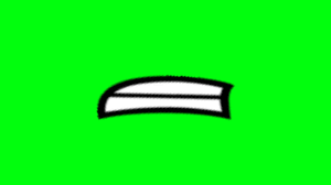 Shaded mouth teeth (bfdi season 1). Bfdi Asset Mouth Frown Green Screen Youtube