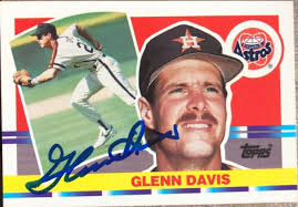 Glenn Davis Autographed